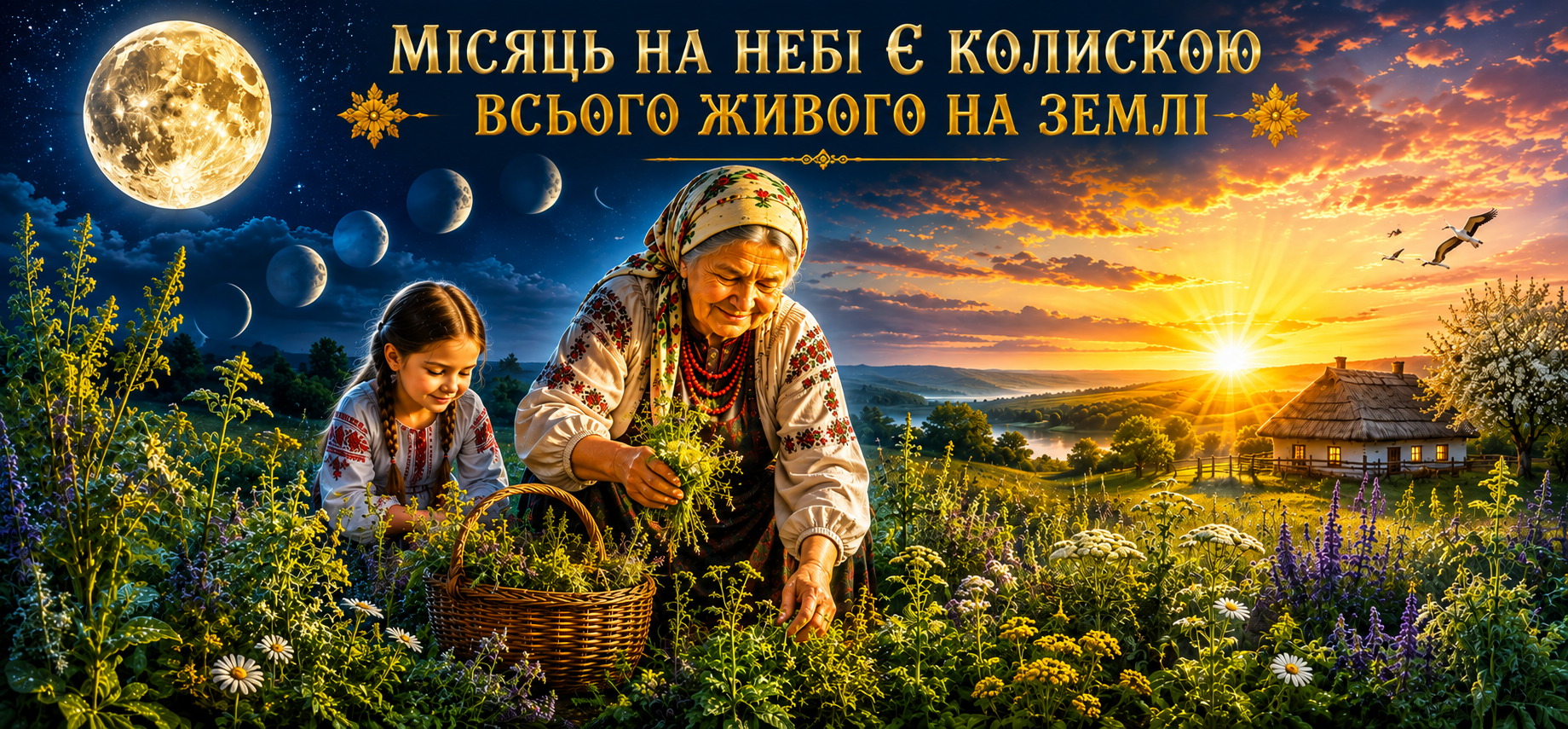 МІСЯЦЬ НА НЕБІ Є КОЛИСКОЮ ВСЬОГО ЖИВОГО  НА ЗЕМЛІ