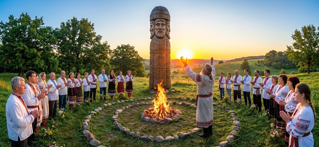 Хліб, зерно в Обрядах Кола Сварожого.