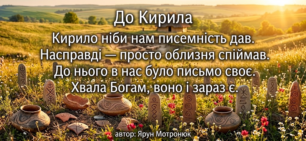 Чи існувала  писемність на Русі до християнства? Документи.