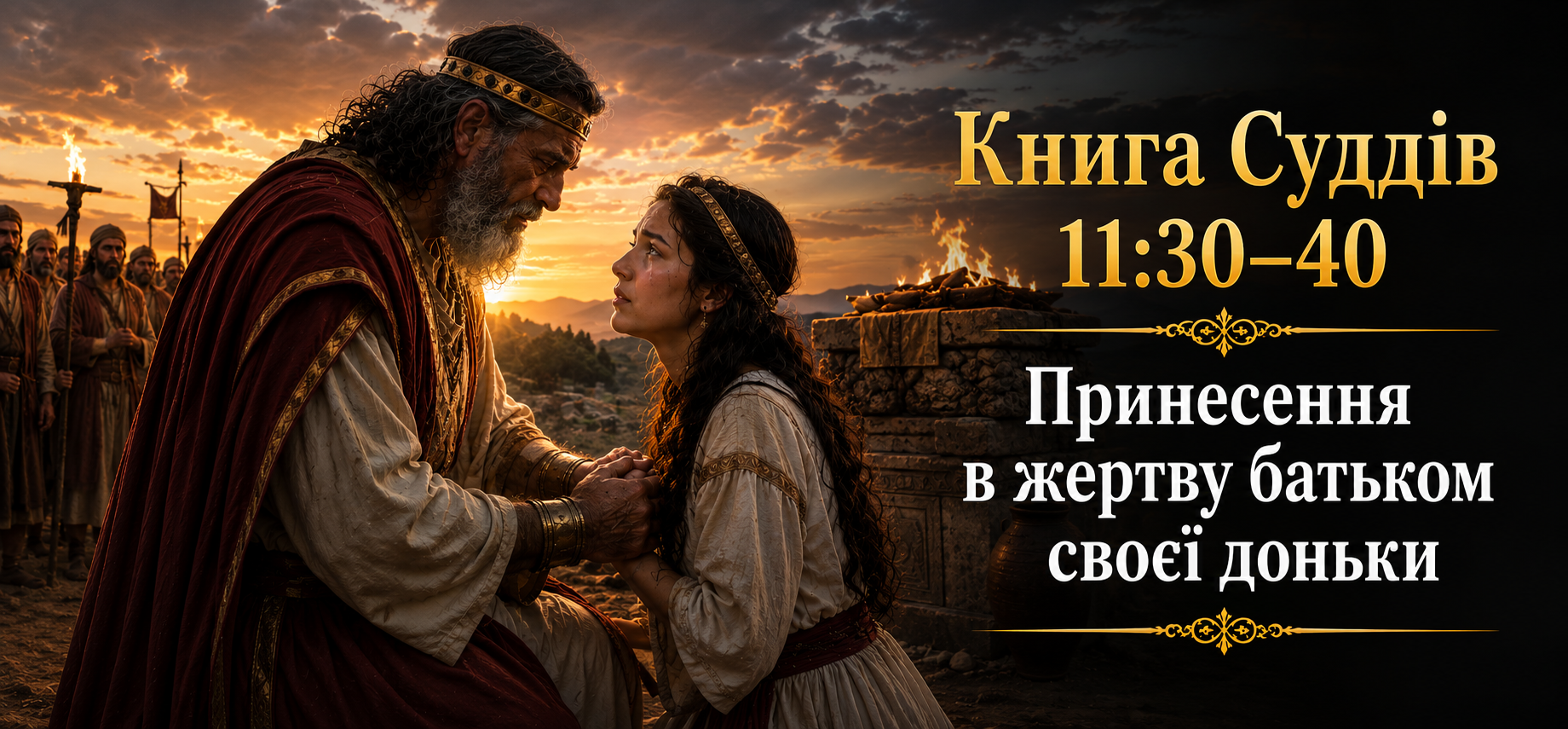 В українській традиції ніколи не існувало людських жертв.